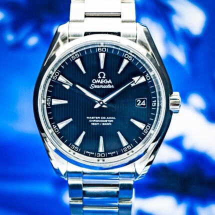 Omega Aqua Terra Seamaster 150m Master Co-Axial 41.5 Stainless Steel / Blue / Bracelet / Spectre — photo 1