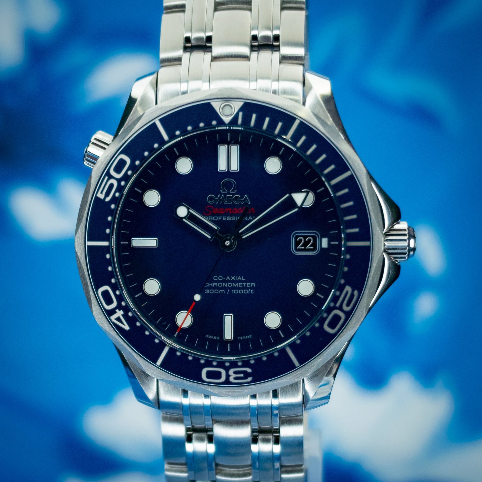 1784939264663-AZl_X0gA-4.jpg Omega Seamaster Diver 300M Blue No Wave Co-Axial 41 Stainless Steel / Blue No-Wave / Bracelet / Ceramic — photo 1