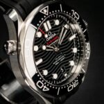 Omega Seamaster Diver 300M Black Wave Master Co-Axial 42 Stainless Steel / Black / Rubber — photo 4