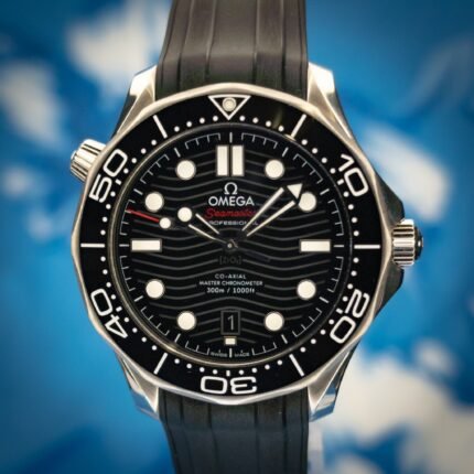 2024 Omega Seamaster Diver 300M 42mm Black Wave Dial 210.30.42.20.01.001 B&P — photo 1