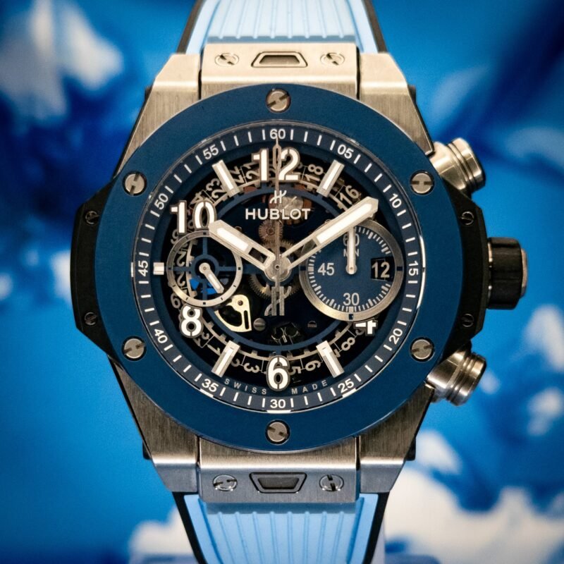 2023 HUBLOT Big Bang Unico Titanium Blue Ceramic 421.NL.5170.RX Box & Papers — photo 1