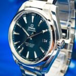 Omega Seamaster Aqua Terra 41.5 Verticle Spectre Seamaster 150m Master Co-Axial 41.5 Stainless Steel / Blue / Bracelet — photo 4