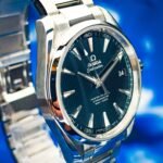Omega Seamaster Aqua Terra 41.5 Verticle Spectre Seamaster 150m Master Co-Axial 41.5 Stainless Steel / Blue / Bracelet — photo 3