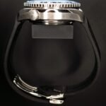 Omega SM PO 600M Black GMT 600M Co-Axial 43.5 GMT Stainless Steel / Black / Rubber — photo 13