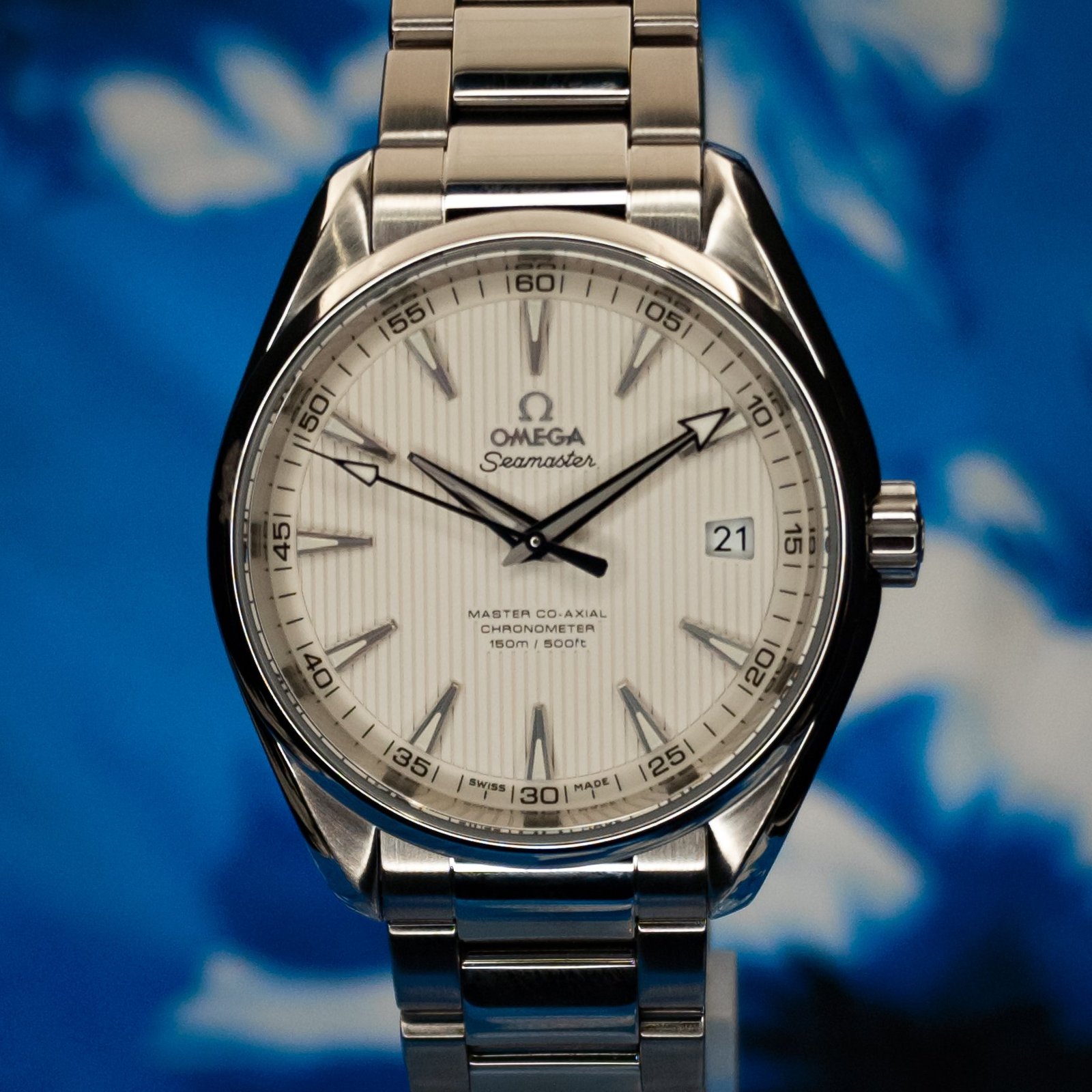1787019249303-ZHfH6e93.jpg Omega Aqua Terra Seamaster 150m Master Co-Axial 41.5 Stainless Steel / Silver / Bracelet — photo 1
