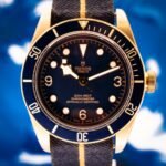 Tudor Black Bay Heritage Bronze / Bucherer Blue / Leather + Fabric — photo 1