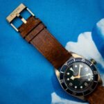 Tudor Black Bay Heritage Bronze / Bucherer Blue / Leather + Fabric — photo 12